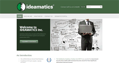 Desktop Screenshot of ideamatics.com