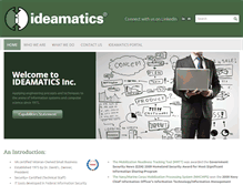 Tablet Screenshot of ideamatics.com